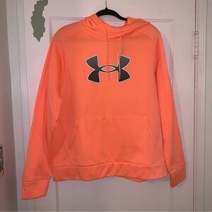 Under armor orange sweater